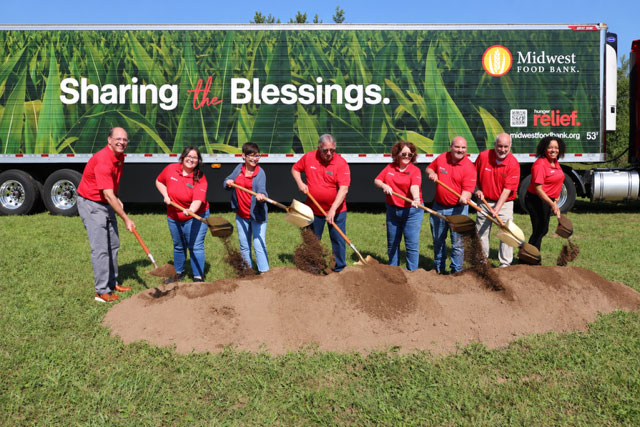 Midwest Food Bank ground breaking